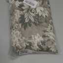 Yangest Neutral Floral Pillow Cover 20 x 20 Inches, Vintage Chenille Square Throw Pillow Cover Soft Decorative Farmhouse Accent Couch Pillow Cover for Living Room Bedroom, Green