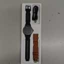 Smart Watches for Men/Women (2 Bands), 1.27 Round Smartwatch Fitness Tracker with Bluetooth Calls (Make/Answer), Heart Rate/SpO2/Sleep Monitor, 12 Days Battery, IP68 Waterproof (Black)