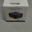 FSA HSA Eligible | 2-in-1 Ultrasonic & U-V Dental Cleaner, 42kHz Deep Cleaning Machine with Digital Timer, 180ml Pod for Retainers, Aligners, Mouth Guards | Viewing Port (Black)