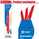 Carbide Reciprocating Saw Blade for Hard Wood and Metal Demolition,9-Inch Length,Variable Tooth Design, 6-9TPI(3-Pack)