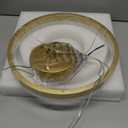 2 Rings Modern LED Chandelier Gold High Ceiling Ring Chandeliers with Remote Control Circular Pendant Light Dimmable for Dining Room Living Room Bedroom Hallway Kitchen Island 3000K-6500K