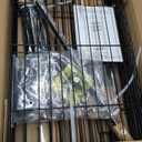 Ulif H4 Mini Portable Closet, 4 Tiers Freestanding Clothing Garment Rack for Small Space, Metal Clothes Wardrobe System for Bedroom, 23.6" W x 14" D x 76.4" H, Load 502 lbs, Black