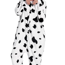 Adult Onesie, Animal Halloween Costume, Unisex Onesies Plush Cosplay Pajamas One-Piece Sleepwear, L