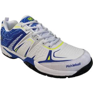 Acacia DINKSHOT II Pickleball Shoes, White/Royal- Mens 7.5 /Womens 9.0