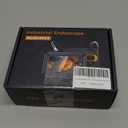 Dual Lens Endoscope Camera with Light, 1920P HD Industrial Borescope with 4.3" LCD, IP67 Waterproof Inspection Camera, 16.4FT Semi-Rigid Cable, 8 LED Lights 32GB Card, for Sewer Pipe Car Repair(Black)