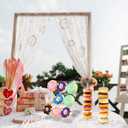 3 Pack Clear Acrylic Donut Stand for Dessert Table 21 Donut Display Holder Tower Stand for Bridal Shower Weddings Birthday Anniversary Gathering Party