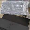 YITAHOME 55" Convertible Sofa Bed, 3-in-1 Sleeper Sofa with Iron Frame Pull-Out Bed, Linen Futon Couch with Reclining Backrest and Side Pocket, Modern Loveseat for Living Room Bedroom Apartment, Black