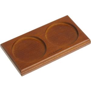 Cole & Mason Salt & Pepper Mill Tray, Brown Wood