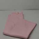 AmazerBath Waffle Shower Curtain, Blush Pink Fabric Long With Waffle Weave, Heavy Duty Hotel Quality for Bathroom, 72 x 78 Inches