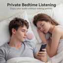 Kinglucky Pillow Speaker for Sleeping, Mini Bluetooth Speaker Under Pillow with Built-in Pink Noise White Noise Sound Machine for Sleeping, Headphone-Free Sleep Speaker for Side Sleeper Pink