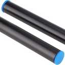 LEFTFOTO 15mm Rods, 4 Inch (100mm) Long, for 15mm Rail Support System, Follow Focus, Rod Clamps. Aluminum Alloy & Black (2PCS)