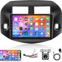 Android 13 Radio Screen for Toyota RAV4 2007 2008 2009 2010 2011, Rimoody 10.1 inch Touchscreen GPS Bluetooth WiFi FM Mirror Link + Backup Camera