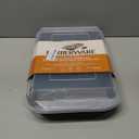 Farberware Nonstick Bakeware Baking Pan With Lid / Nonstick Cake Pan With Lid, Rectangle - 9 Inch x 13 Inch, Gray