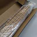 LazBlinds Cordless Bamboo Roman Shades, 34.5x64, Highfield Teak