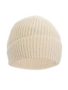 Heat Logic Women Winter Beanie Hat, Warm Stretchy Skull Cap, Soft Cozy Cap, Knit Beanie in Multiple Colors (Beige)