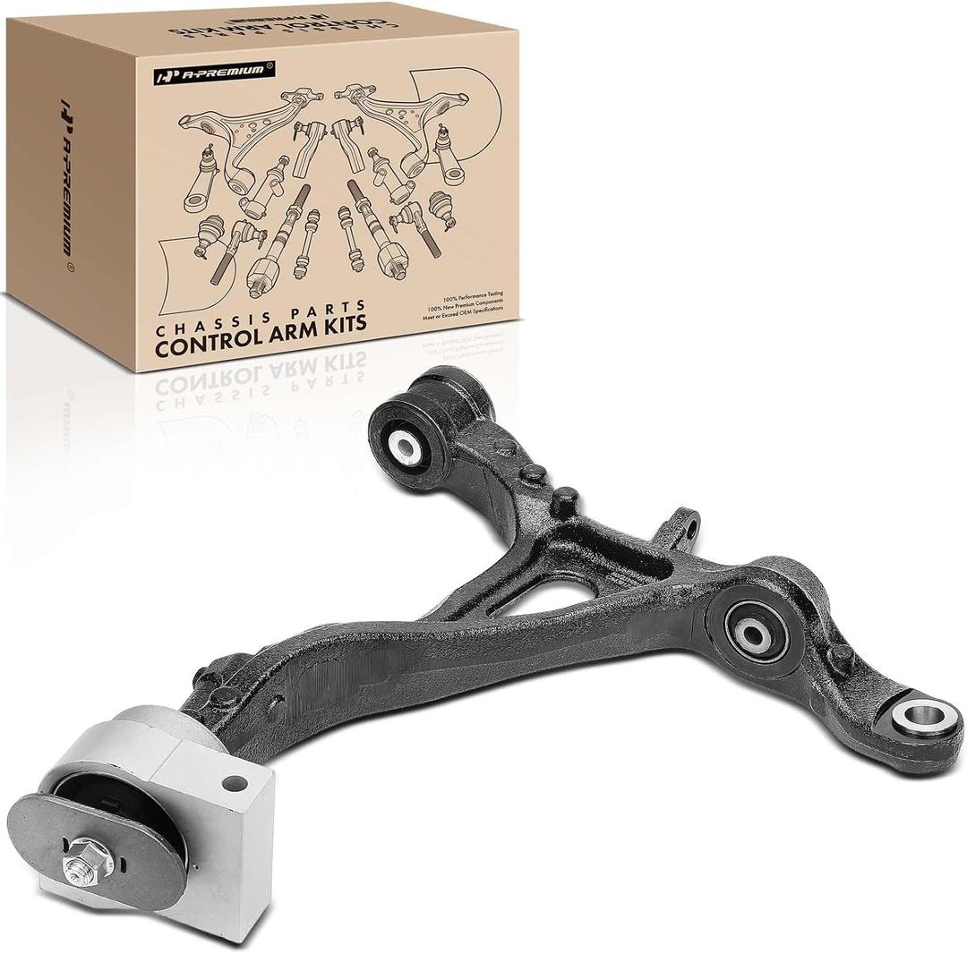 A-Premium Front Left Lower Control Arm with Bushing, Compatible with Acura TL 2009 2010 2011 2012 2013 2014