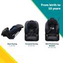 Safety 1st Crosstown All-in-One Convertible Car Seat, Rear Facing, Forward Facing Car Seat, Booster, City Storm, MFG 12/08/2025