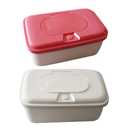 Baby Wipes Dispenser Portable Refillable: 2pcs Toddler Wipe Holder Baby Wipes Container Reusable Wipes Case Baby Travel Box Random Color