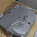 Sweetcrispy Ergonomic Office Desk Chair Mesh Adjustable Swivel Mid-Back Computer Chair with Lumbar Support Comfy Flip-up Arms for Home Office (Grey)