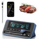 2025 AI Wireless Meat Thermometer, Smart Bluetooth Meat Thermometer Digital, ±0.5°F High Accuracy, Grill Temperature Probe for BBQ, Grilling, Smoker, Oven, Cooking, Air Fryer, 1 Probe