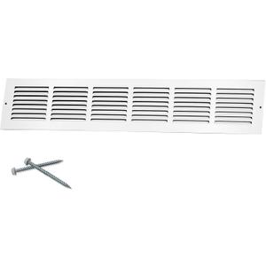 Howeall 30"W x 4"H [Duct Opening Size] Steel Return Air Grille, Air Return Vent Cover for Ceiling and Sidewall - HVAC Air Vent Covers - [Outer Dimensions: 31.75"W x 5.75"H]