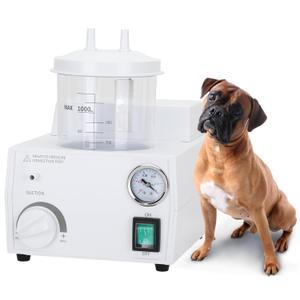 Portable Veterinary Suction Machine Home Use with 1000ml Capacity 110V