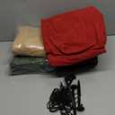 4 PCS 32 Inch Giant Velvet Inflatable Christmas Balls, Extra Large Blow Up PVC Ornaments, Flocked Oversized Christmas Ball Decorations for Yard, Lawn, Porch & Holiday Outdoor Decor (4 Colors)