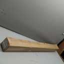 Cordless Bamboo Roman Shades for Windows, 100% Blackout Backing Fabric for Light Blocking, 44" W  64" H - Penang Teak