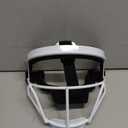 Dinictis Softball Face Mask, Lightweight, Comfortable, with Wide Field Vision, Durable and Safe Face Guards, Premium Protective Softball Fielder's Mask (White)