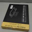 Couch Arm Tray with 360Phone,Bamboo Folding Sofa Tray,Sofa Armrest Trays Clip-On Couch Desk for Drinks,Snacks,Phone,Remote ControlBlack