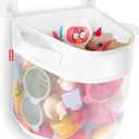 UNEEDE Bath Toy Organizer,4 Gallons Bathtub Toy Storage Organizer,Quick Access Bath Toy Holder For Bathtub,Baby Organizer,Quick Dry Baby For Tub,Mesh Shower Caddy