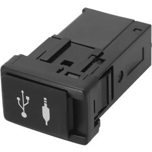 Aux USB Port Adapters Jack For Toyota for 2014-2019, 12V Car Audio USB Connectors Auxiliary Input Adapter Sockets Replacement Parts 86190-0E090