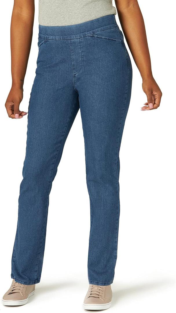 Chic Classic Collection Women's Easy-Fit Elastic-Waist Pant (10)