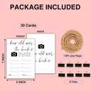 Bridal Shower Games, How Old Was The Bride To Be Bachelorette Party Games, Wedding Shower Games, Set Of 30 Game Cards (B01)