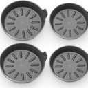 WeatherTech CarCoasters, Removable Coasters for Cup Holders, 4 Pack