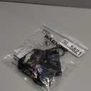 SOLY HUX Women's Sexy Deep V Neck Bra Front Closed Wireless Leopard Bralettes Underwear Black Leopard X-Large