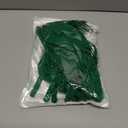 12 Pcs Christmas Railing Protection Garland Ties for Banister Holiday Silicone Garland Ties with Padding Prevents Scratches Wreath Hanging Fasteners for Staircase Seasonal Decor (Green)