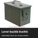 Ammo Can&Ammo Box, Fireproof & Waterproof Metal Storage Box - Perfect for Ammo, Lithium Batteries & RC Car Batteries