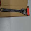 SEDY 10-Inch Adjustable Wrench, Black Oxide Finish Wide Jaw Spanner with Inch/Metric Scale, Premium Drop Forged Steel for Automotive Plumbing and Household Repairs