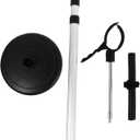 VICASKY Hair Dryer Holder Wall-mounted Rotation Hands Blower Stand for Styling