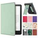 CoBak Stand Case for Kindle Paperwhite 12th Gen (7", 2024, SA568B SA569P) and Kindle Colorsoft Signature Edition – Not for 6.8" and 6" Models, Hand Strap, Auto Sleep Wake, Hard Shell, Snut Fit, Sage