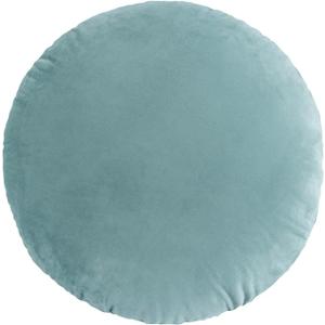 Round Throw Pillow, 18” Super Soft Round Decorative Pillows Sofa Chair Cushion Floor Pillows for Couch Office Living Bedroom (Green)