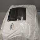 WERDIM Shaggy Fluffy Faux Fur Duvet Cover Set Button Closure Velvety Bedding Set Comforter Cover with Pillowcases White, Queen Size