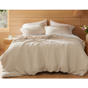 Bedsure Bedding set With 2 Pillowcase 22*32 Beige Duved Cover 100*100 In