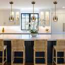 DEYNITE Modern Pendant Light Fixture Hanging Light for Kitchen Island