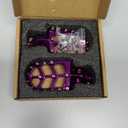 Motorcycle Foot Pegs (PURPLE, KX65 00-19)