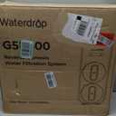 Waterdrop G5P500 Reverse Osmosis Water Filter, NSF/ANSI 58 & 372 Certified, 7 Stage Reverse Osmosis System, 500G RO Water Filtration System, 2:1 Pure to Drain, Reduces TDS PFAS, BPA Free