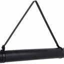 TRANSON Durable Poster Storage Tube with Straps 24"-40" Extendable for Blueprints, Artwork, Maps, Posters Color Black