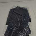 R&M Richards Womens Drape-Front Printed Two Piece Dress (6, Navy)