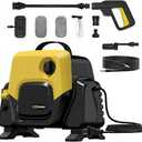 VERVEWAVE Electric Pressure Washer 2400 Max PSI -1.79 GPM Portable Pressure Washer with 360° Rotating 5-in-1 Nozzle, Power Washer with Foam Pot/Car Wash Kit for Cars, Driveways, Siding, Patios, Garden